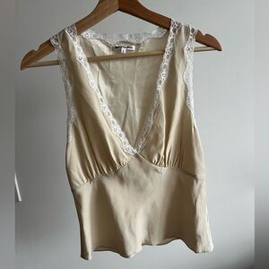 Reformation Lace Tank Top